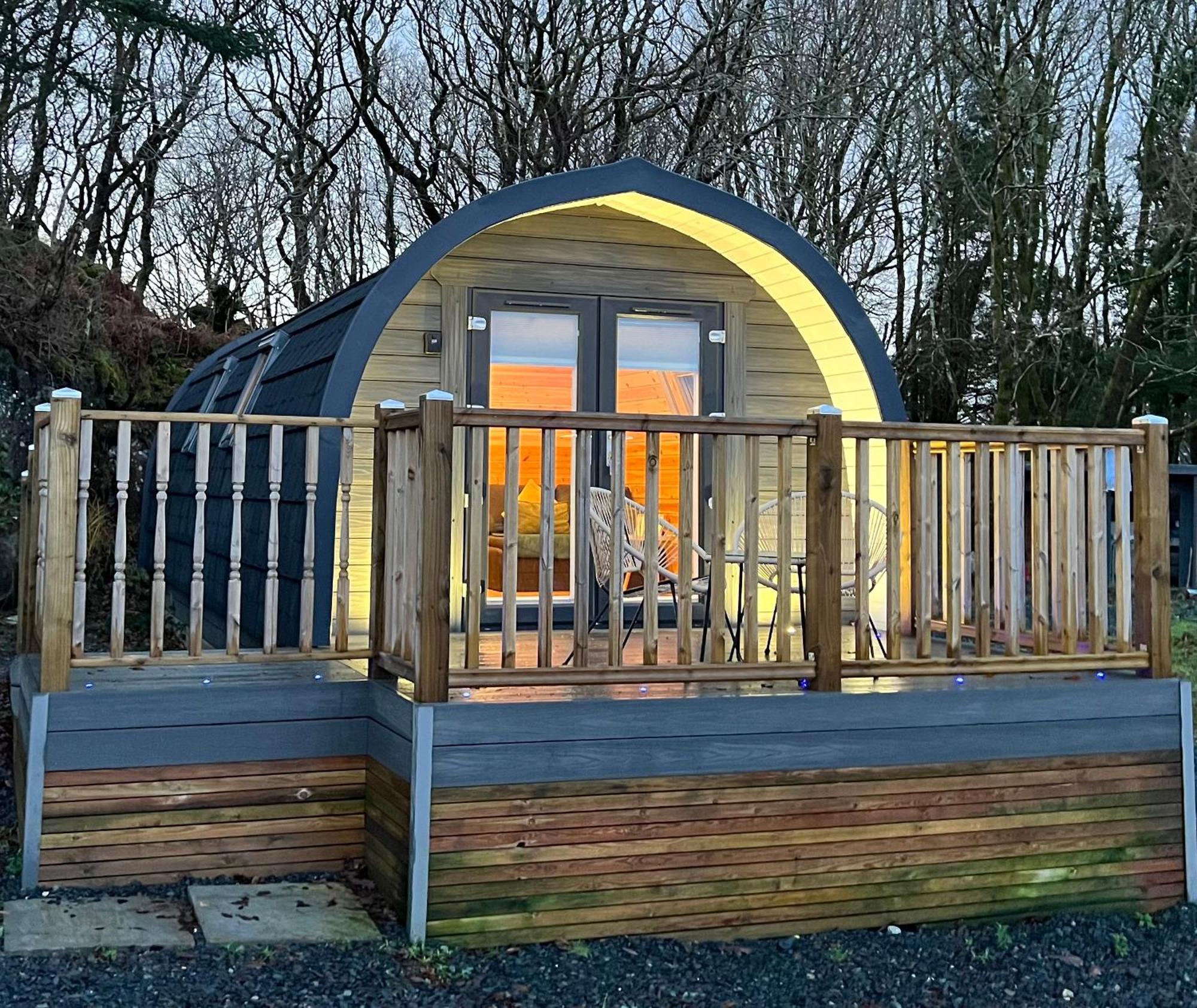 Hidden Hut - Aros View - Tobermory Villa ภายนอก รูปภาพ